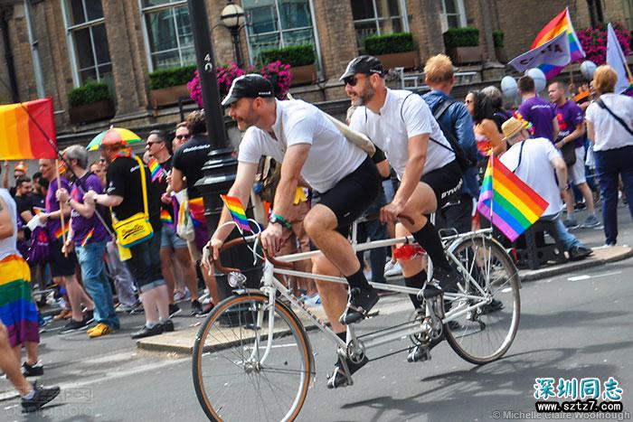 盛大的彩虹派对:伦敦同志骄傲巡游 盛大的彩虹派对:伦敦同志骄傲巡游