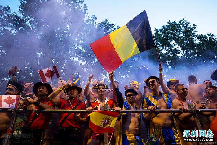 世界同志骄傲巡游在马德里举行 世界同志骄傲巡游在马德里举行