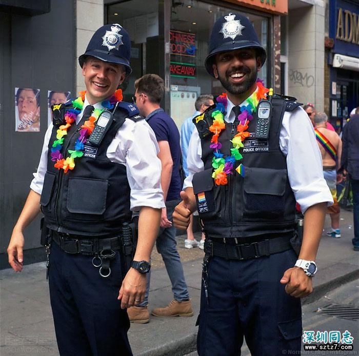 盛大的彩虹派对:伦敦同志骄傲巡游 盛大的彩虹派对:伦敦同志骄傲巡游