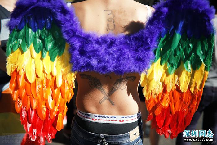 世界同志骄傲巡游在马德里举行 世界同志骄傲巡游在马德里举行