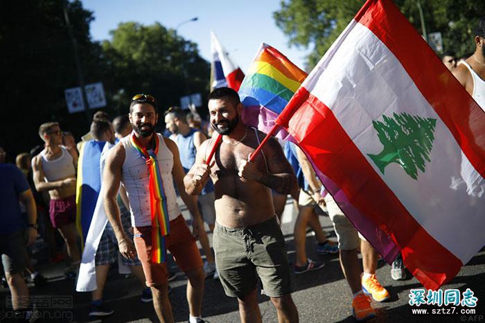 世界同志骄傲巡游在马德里举行 世界同志骄傲巡游在马德里举行