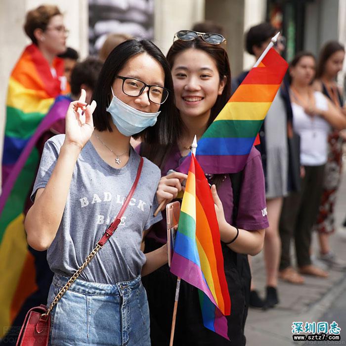 盛大的彩虹派对:伦敦同志骄傲巡游 盛大的彩虹派对:伦敦同志骄傲巡游