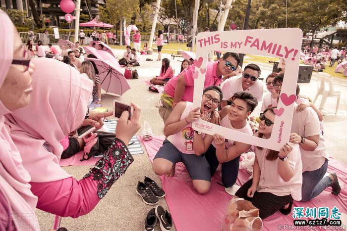 逾两万人齐聚新加坡“粉红点”活动 逾两万人齐聚新加坡“粉红点”活动