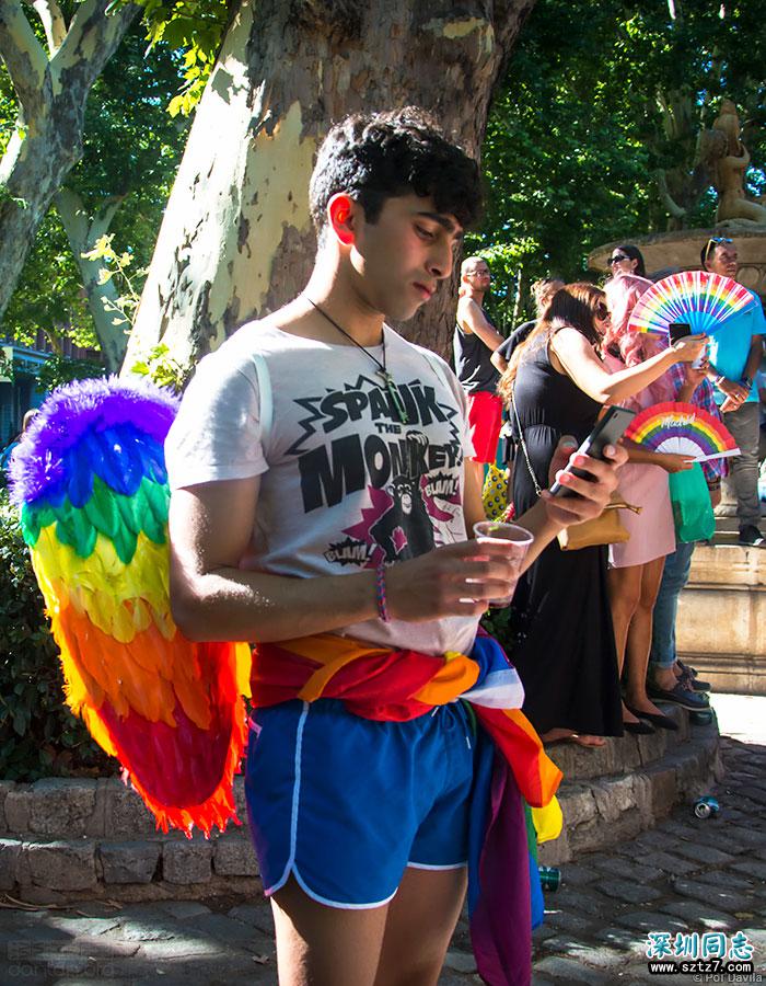 世界同志骄傲巡游在马德里举行 世界同志骄傲巡游在马德里举行