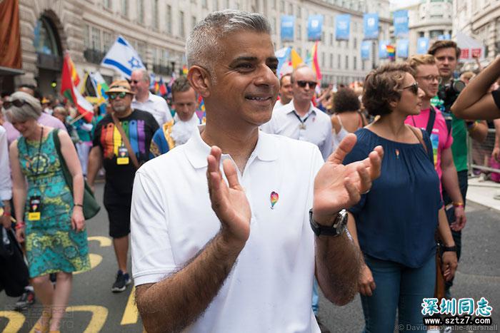 盛大的彩虹派对:伦敦同志骄傲巡游 盛大的彩虹派对:伦敦同志骄傲巡游