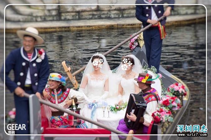 女同志恋人自制梦幻迪士尼婚纱,有如童话故事的婚礼! 女同志恋人自制梦幻迪士尼婚纱,有如童话故事的婚礼!