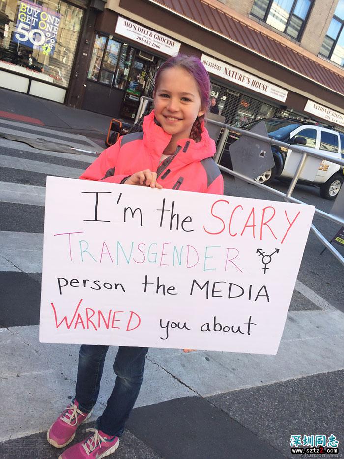 为了力挺LGBT,变性女孩分享个人经历 为了力挺LGBT,变性女孩分享个人经历