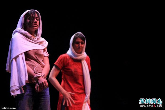 话剧《安提戈涅》在上海演出 话剧《安提戈涅》在上海演出