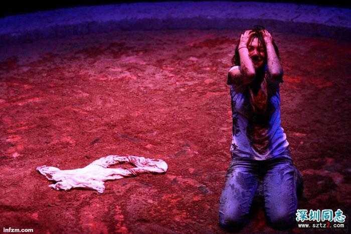 话剧《安提戈涅》在上海演出 话剧《安提戈涅》在上海演出