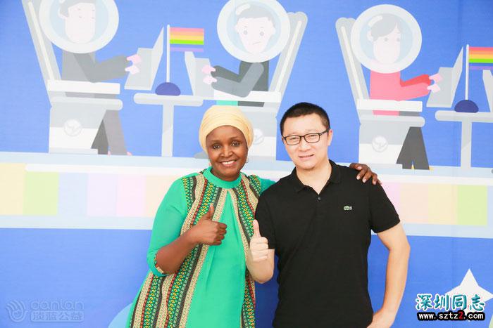 联合国艾滋病规划署驻华办国家代表:淡蓝是友好合作伙伴 联合国艾滋病规划署驻华办国家代表:淡蓝是友好合作伙伴