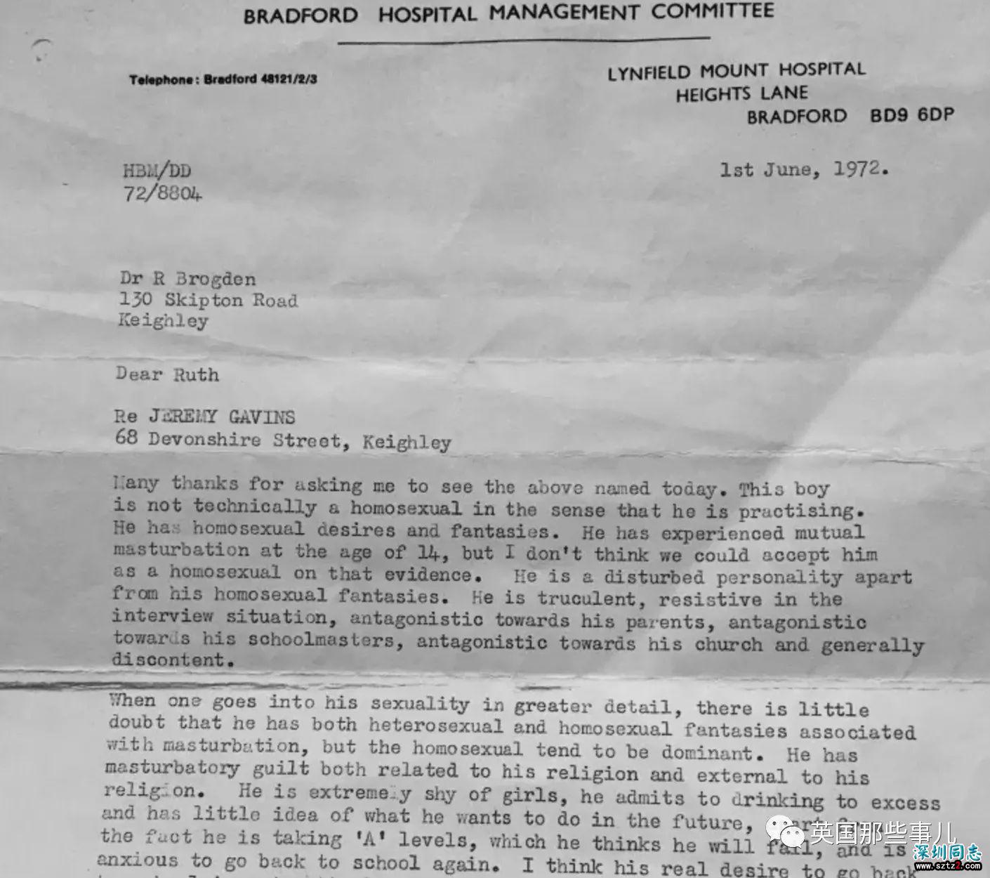 英国历史上的黑暗年代:强制电击同性恋 生不如死 英国历史上的黑暗年代:强制电击同性恋 生不如死