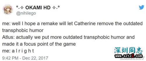 《凯瑟琳Full Body》新女主是同性恋者 Atlus遭女权抗议:性别歧视同性恋者 《凯瑟琳Full Body》新女主是同性恋者 Atlus遭女权抗议:性别歧视同性恋者