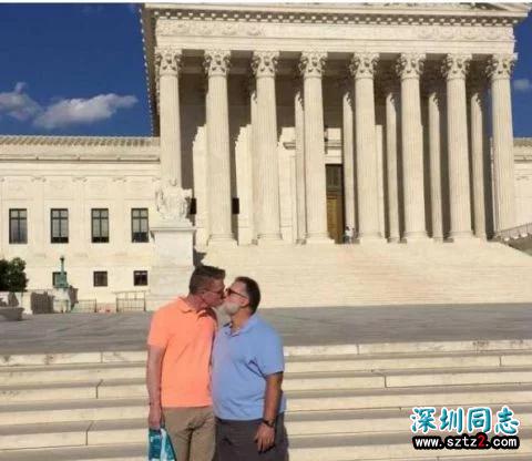 一对同性恋伴侣相爱24年后 一对同性恋伴侣相爱24年后