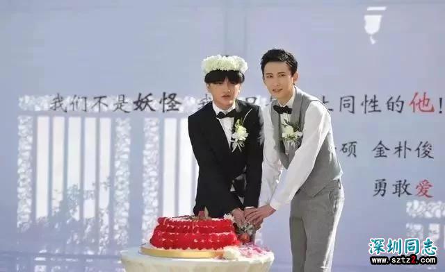 娱乐圈第一对,男同性恋结婚,当众相拥舌吻! 娱乐圈第一对,男同性恋结婚,当众相拥舌吻!