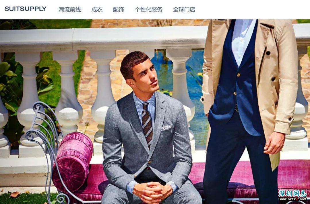 荷兰平价西装品牌Suitsupply 推出首个同性主题广告大片 荷兰平价西装品牌Suitsupply 推出首个同性主题广告大片