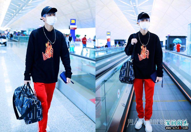 林彦俊发色又变了 这真是一只彩虹橘 林彦俊发色又变了 这真是一只彩虹橘