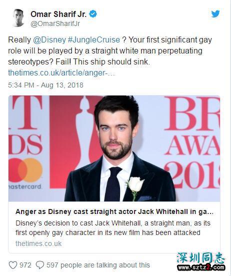 "丛林探险"直男演同性恋遭网友抵制 "丛林探险"直男演同性恋遭网友抵制