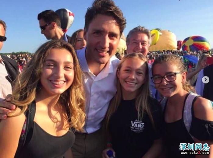 加拿大总理特鲁多参加今天蒙特利尔的同性恋大游行 加拿大总理特鲁多参加今天蒙特利尔的同性恋大游行