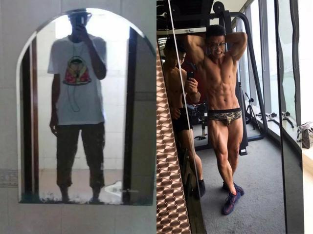 男人,健身前 VS 健身后,被帅到了! 男人,健身前 VS 健身后,被帅到了!