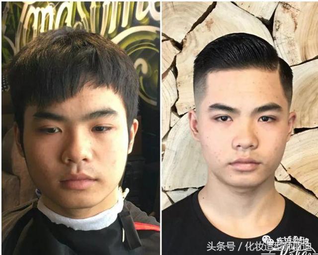 男生从丑变帅,果然发型决定颜值! 男生从丑变帅,果然发型决定颜值!