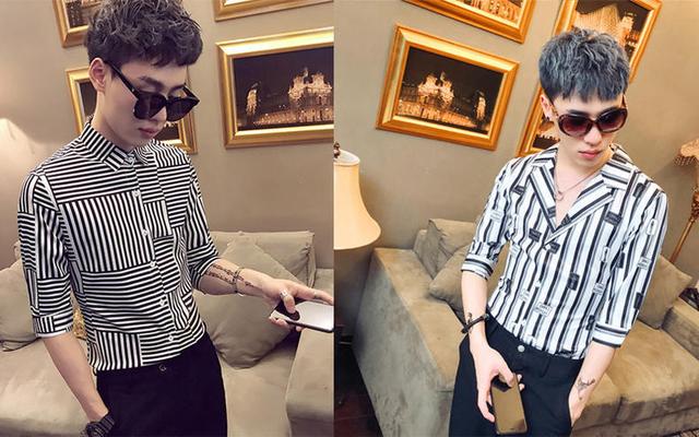 纯色衬衫太单调?条纹为你演绎夏日风情 纯色衬衫太单调?条纹为你演绎夏日风情