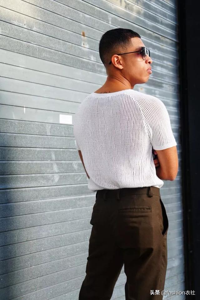 男士,穿针织感上衣,原来这么好看? 男士,穿针织感上衣,原来这么好看?