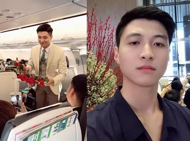 越南帅气空少,坚持健身游泳保持身材,引无数乘客犯花痴 越南帅气空少,坚持健身游泳保持身材,引无数乘客犯花痴