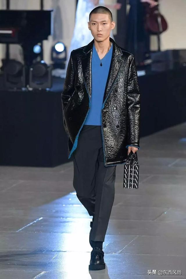 男装周T台上的中国男模 男装周T台上的中国男模