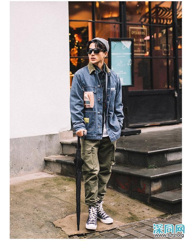复古与街头结合,这样穿甩别人一条街 复古与街头结合,这样穿甩别人一条街