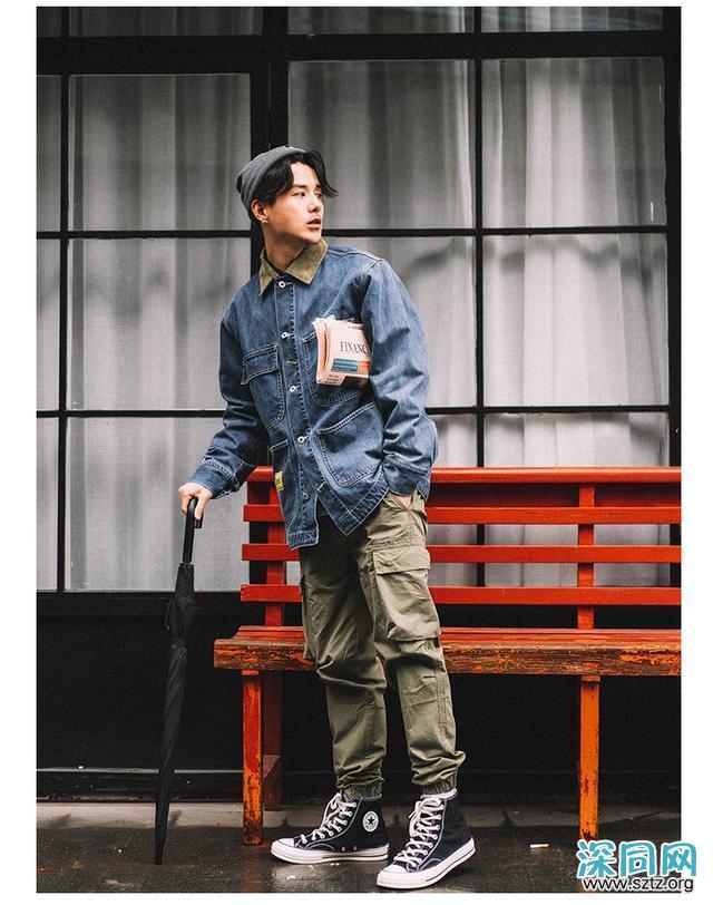 复古与街头结合,这样穿甩别人一条街 复古与街头结合,这样穿甩别人一条街