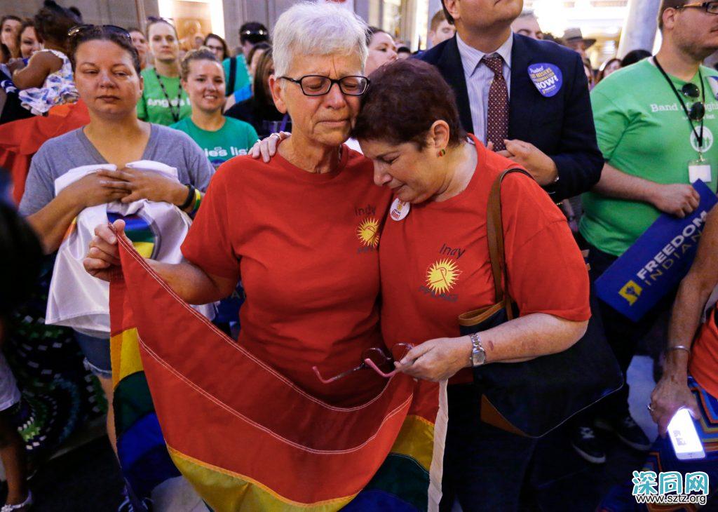 爱就是爱:同性婚姻权利在美国获承认的历程 爱就是爱:同性婚姻权利在美国获承认的历程