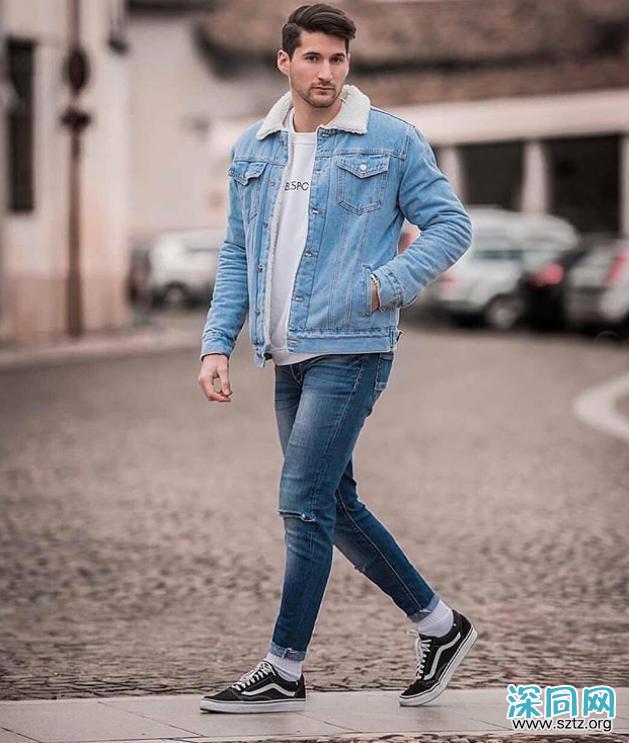 男士穿牛仔裤总觉得单调?换上九分裤的款式,造型时髦感大增 男士穿牛仔裤总觉得单调?换上九分裤的款式,造型时髦感大增