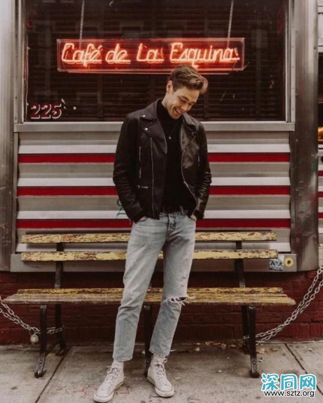 男士穿牛仔裤总觉得单调?换上九分裤的款式,造型时髦感大增 男士穿牛仔裤总觉得单调?换上九分裤的款式,造型时髦感大增