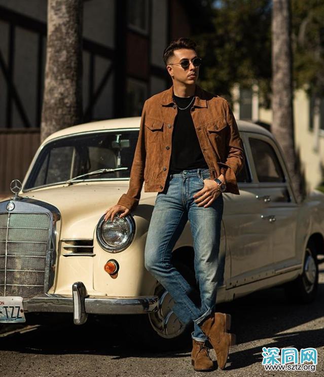 男士穿牛仔裤总觉得单调?换上九分裤的款式,造型时髦感大增 男士穿牛仔裤总觉得单调?换上九分裤的款式,造型时髦感大增