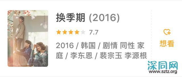 10部韩国高分同性类型的电影 10部韩国高分同性类型的电影