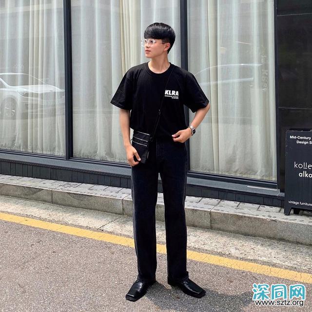 男生还是穿“黑白配”最高级,时尚帅气不沉闷 男生还是穿“黑白配”最高级,时尚帅气不沉闷