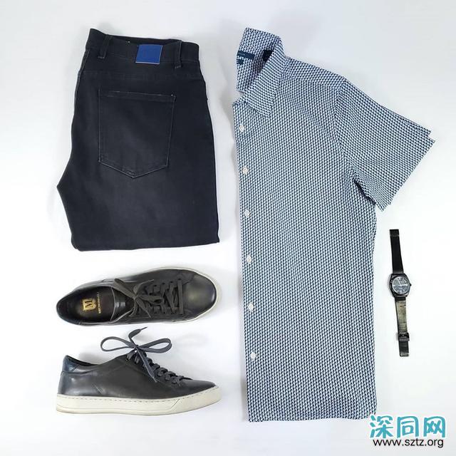 男生穿“短袖衬衫”休闲帅气,夏天有这6套就够了 男生穿“短袖衬衫”休闲帅气,夏天有这6套就够了
