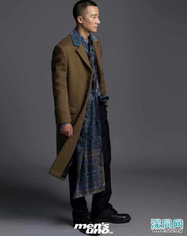 黄轩寸头造型演绎硬汉风，秋季大片来袭，时尚与复古并存